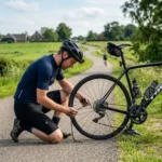 Fietsketting gebroken