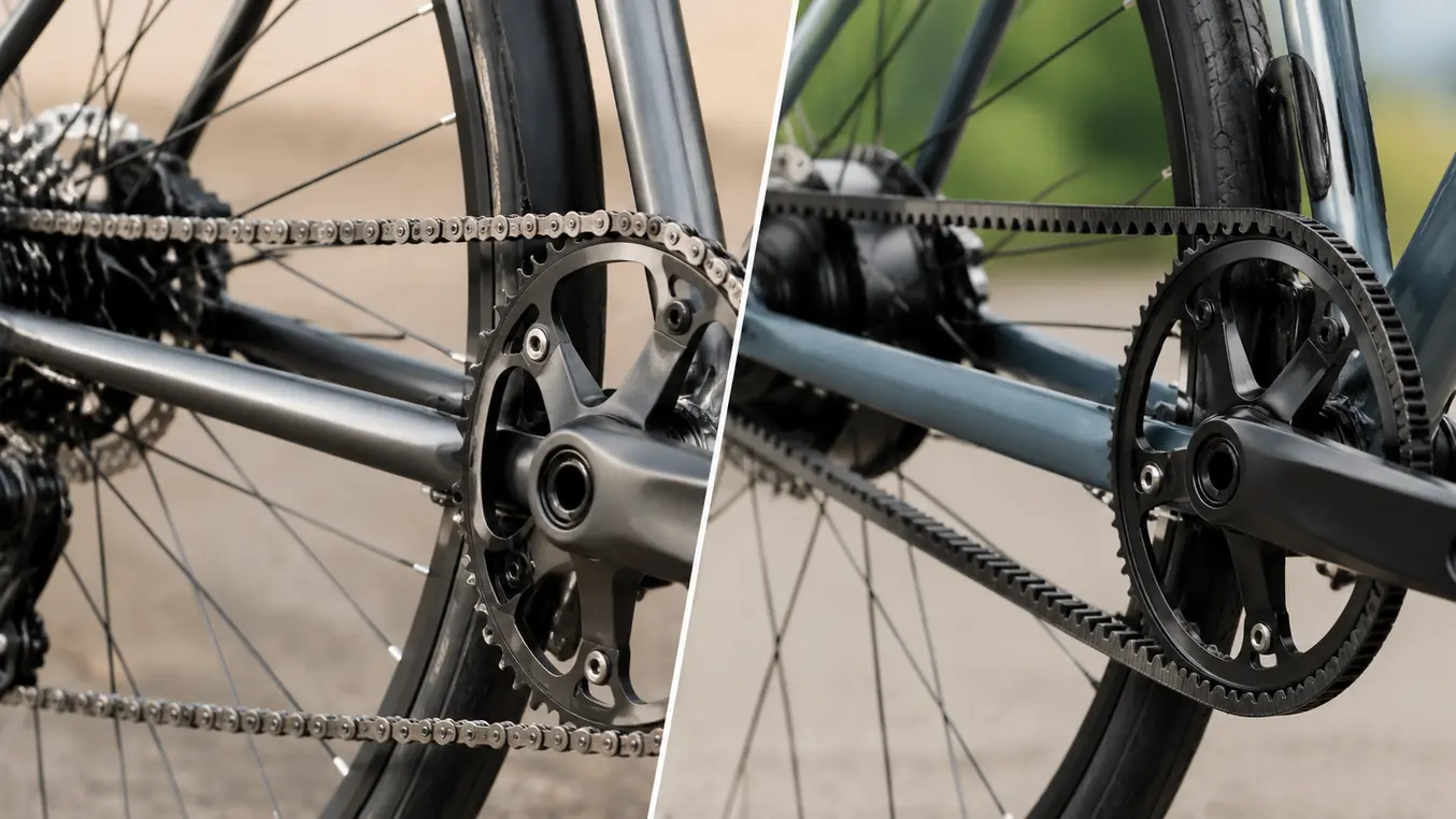 Fietsketting of fietsriem?