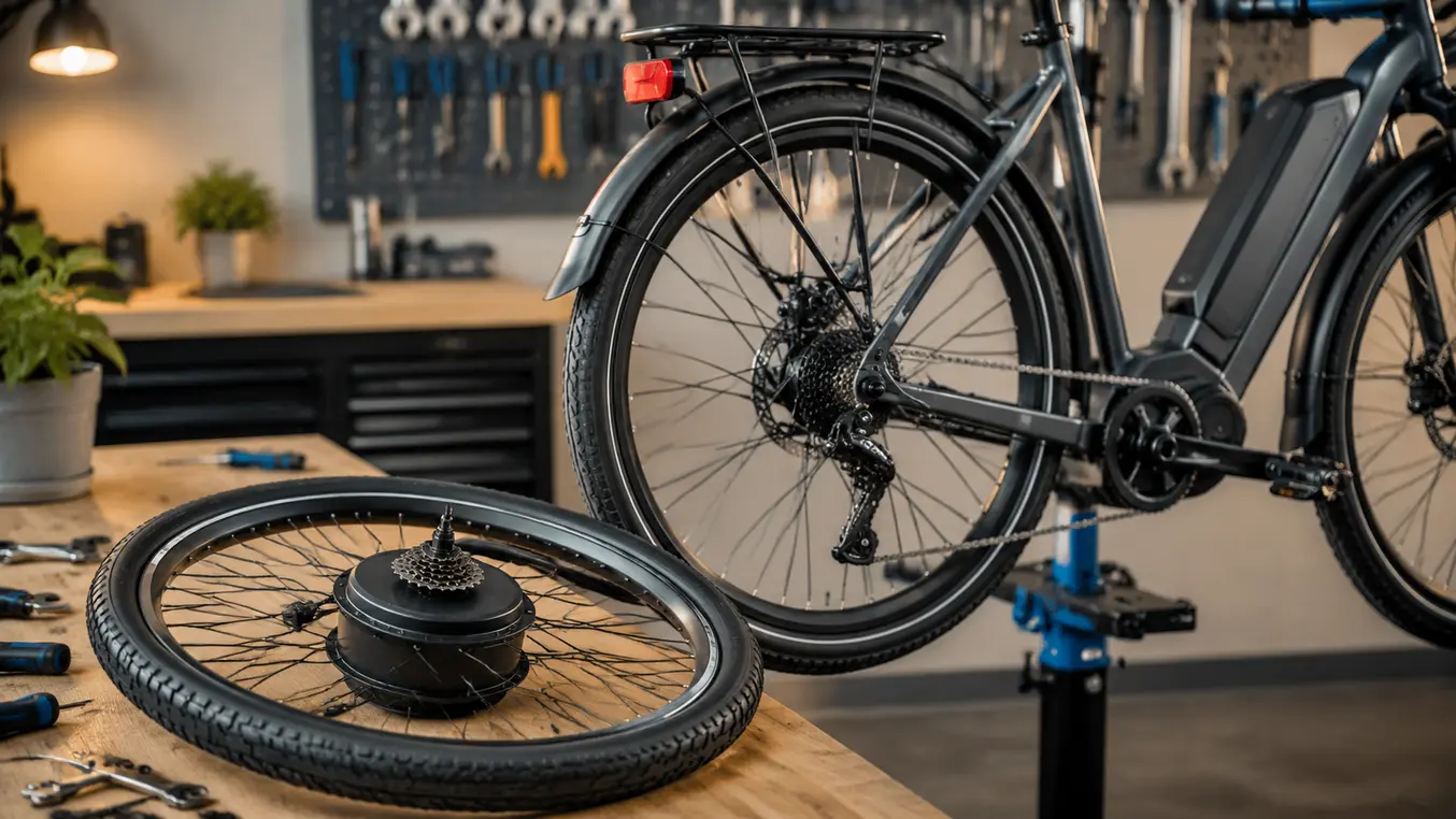 Achterwiel elektrische fiets vervangen kosten