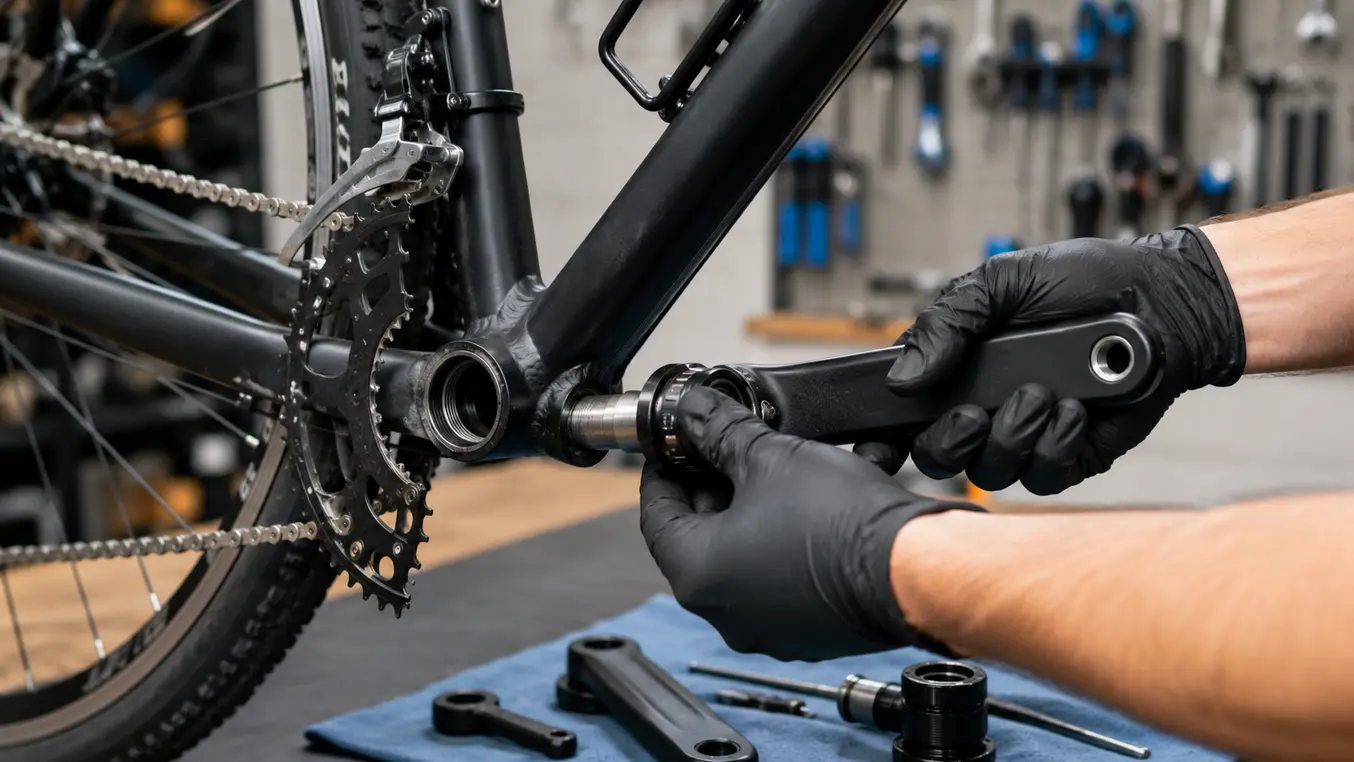 Trapas fiets vervangen