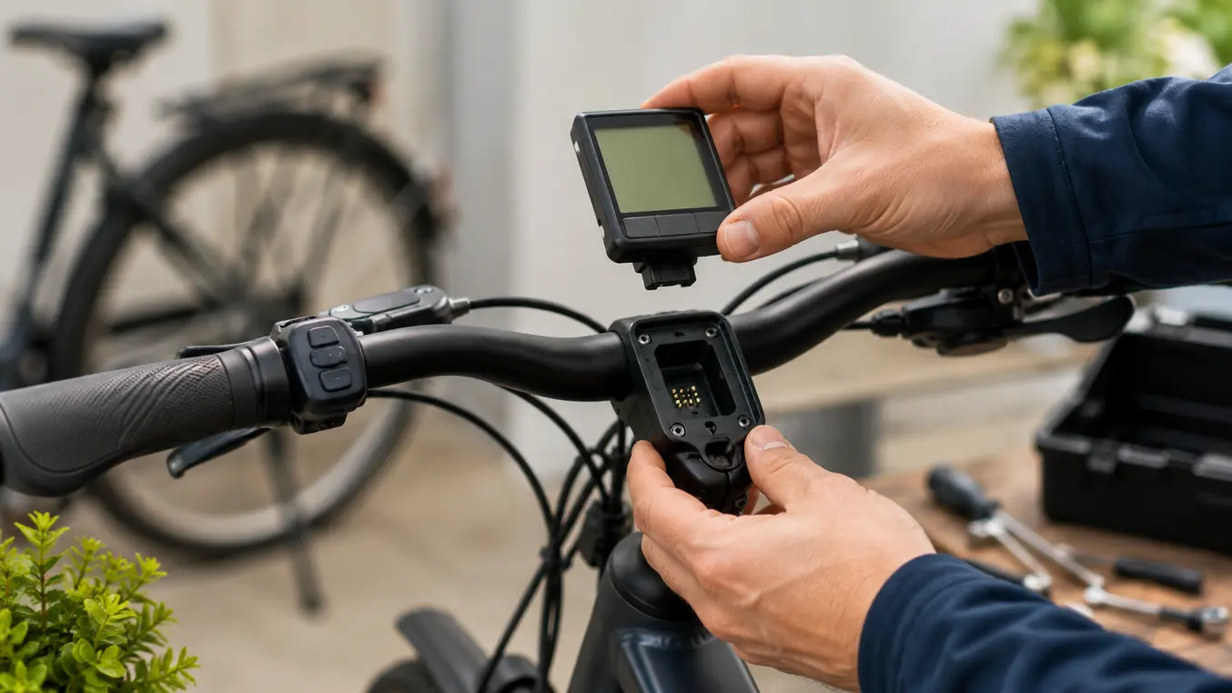 Display elektrische fiets vervangen kosten