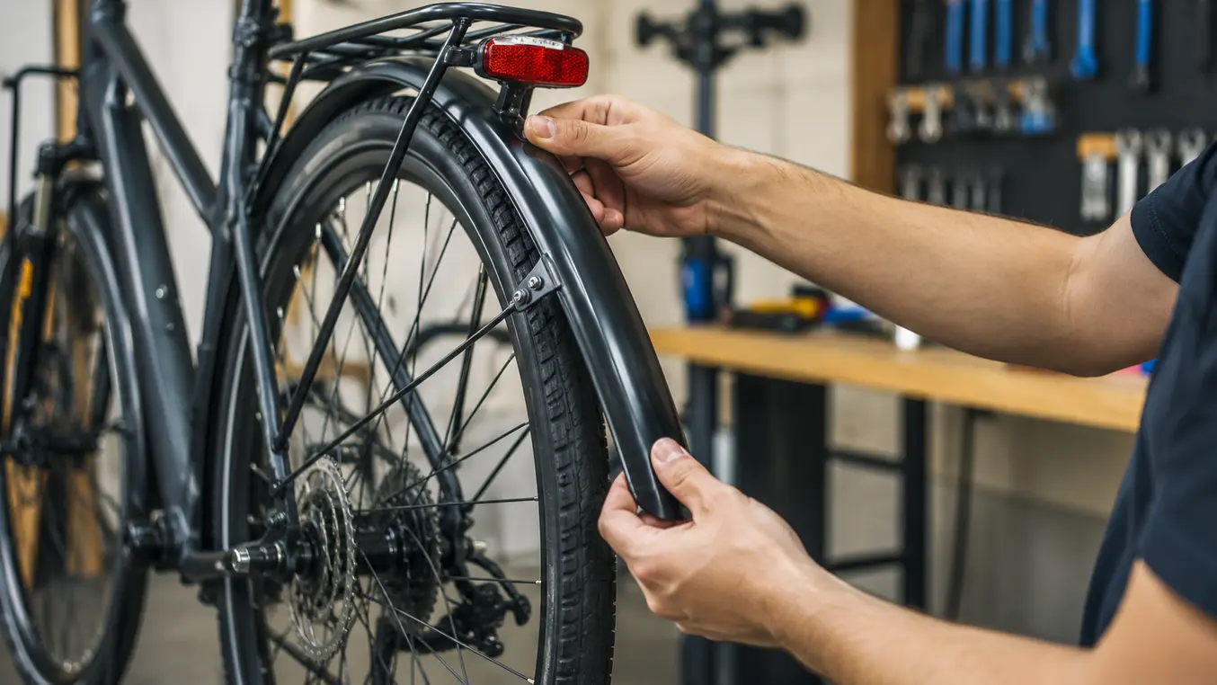 Hoelang duurt het om een spatbord te vervangen fiets?