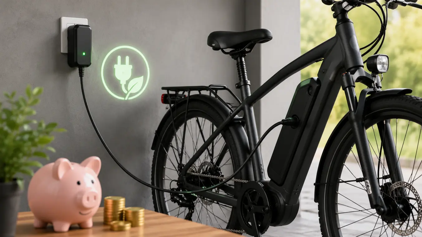 Hoeveel kost het opladen van een elektrische fiets?