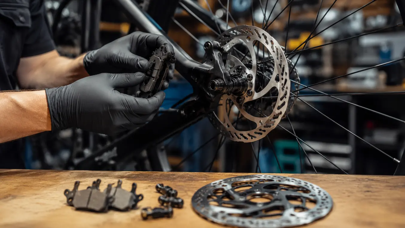 Schijfremmen fiets vervangen kosten
