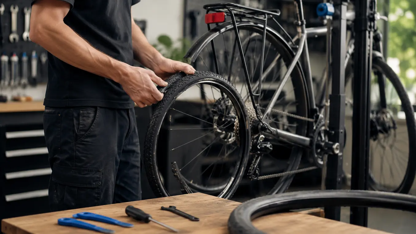 Achterband fiets vervangen kosten